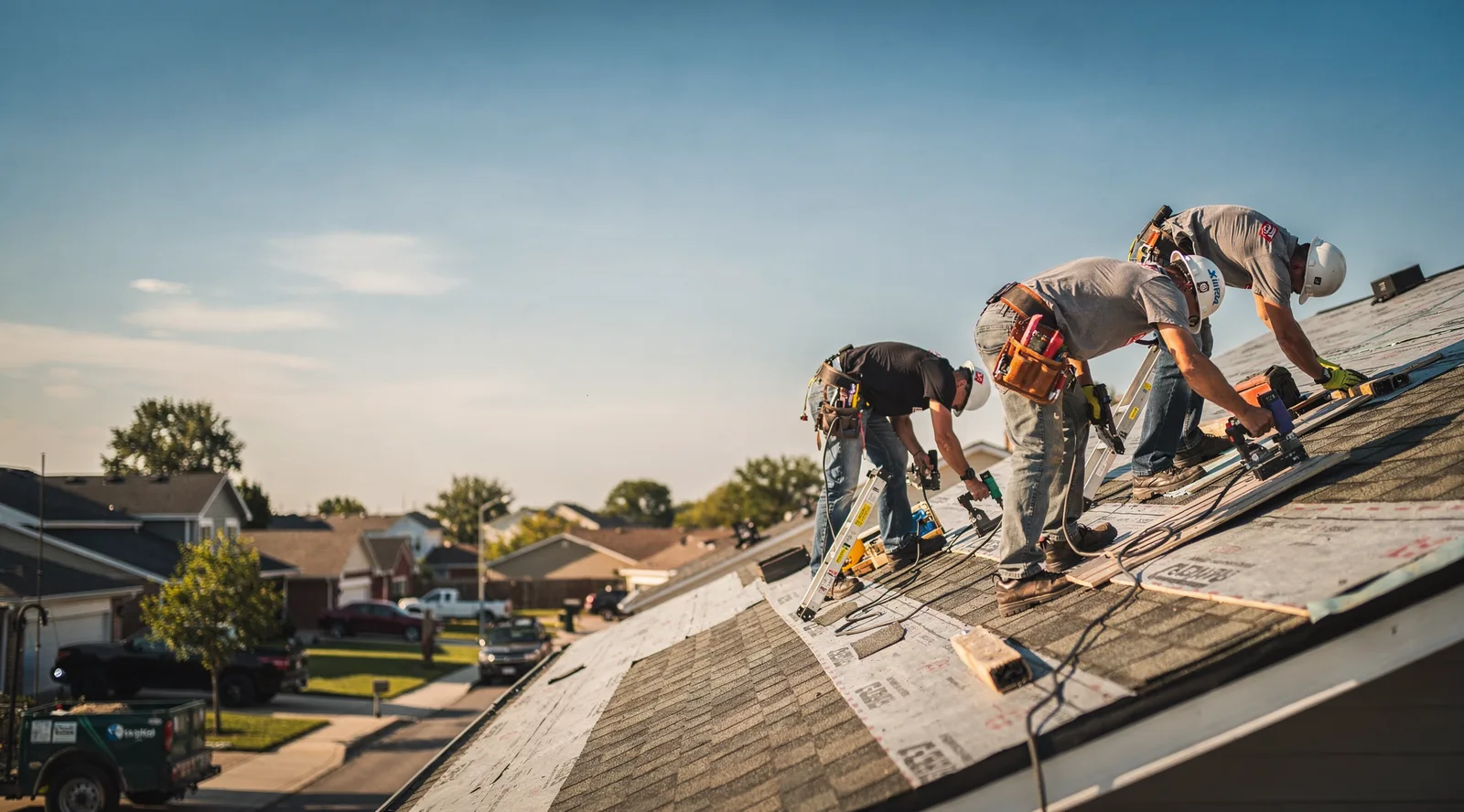 Roof Tarp Installation in Taos Ski Valley, NM